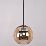 Подвесной светильник CATCH AMBER Ball S D20