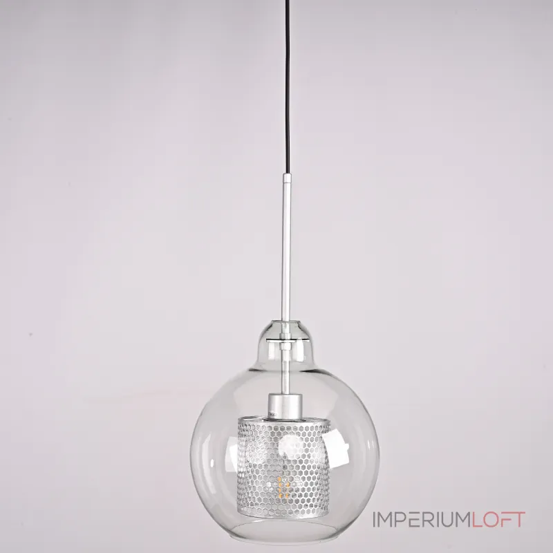 Подвесной светильник CATCH F pear silver D25 от ImperiumLoft