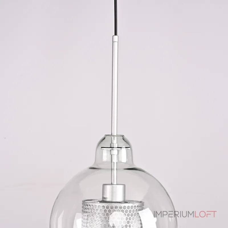 Подвесной светильник CATCH F pear silver D25 от ImperiumLoft