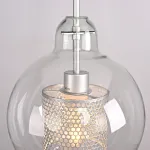 Подвесной светильник CATCH F pear silver D25 от ImperiumLoft