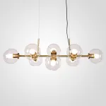 Подвесная люстра Staggered Glass Chandelier 8