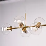 Подвесная люстра Staggered Glass Chandelier 8