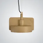 Подвесной бетонный светильник SKOVL A Песочный от ImperiumLoft