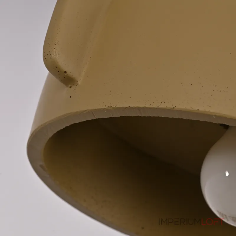 Подвесной бетонный светильник SKOVL A Песочный от ImperiumLoft