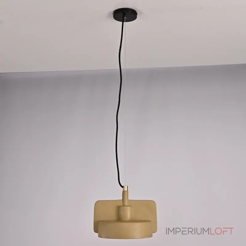 Подвесной бетонный светильник SKOVL A Песочный от ImperiumLoft