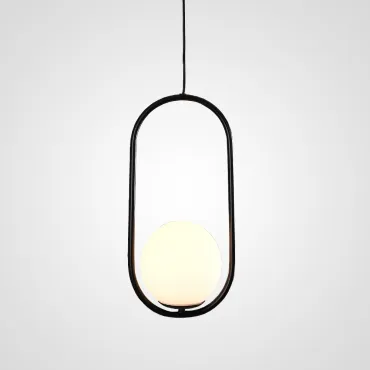 Подвесной светильник Matthew McCormick hoop 40 Black MILA Pendant