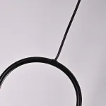 Подвесной светильник Matthew McCormick hoop 40 Black MILA Pendant от ImperiumLoft