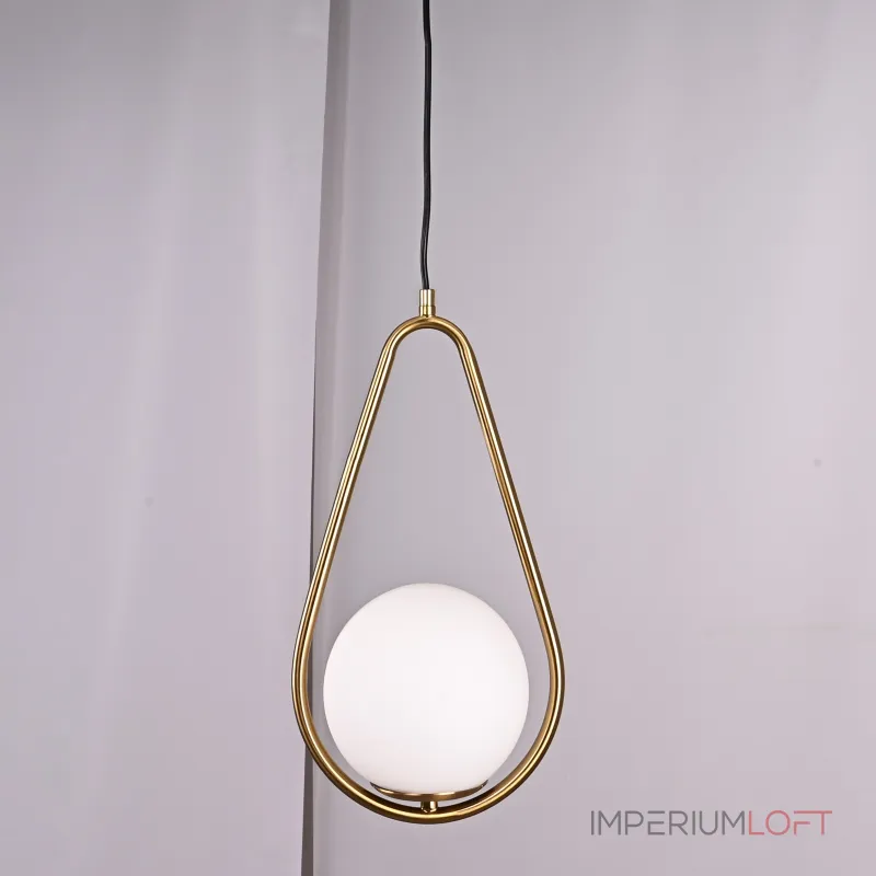 Подвесной светильник HOOP DROP Brass от ImperiumLoft