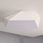 Потолочный светодиодный светильник GEOMETRIC White D40 от ImperiumLoft