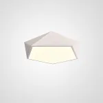 Потолочный светодиодный светильник GEOMETRIC White D40 от ImperiumLoft