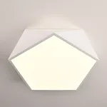 Потолочный светодиодный светильник GEOMETRIC White D40 от ImperiumLoft