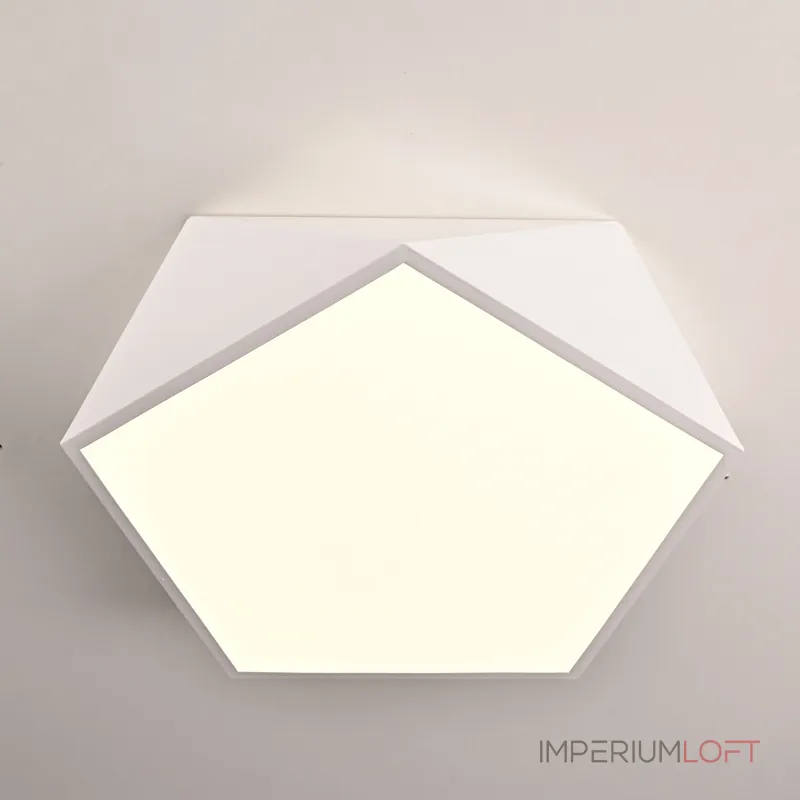 Потолочный светодиодный светильник GEOMETRIC White D40 от ImperiumLoft Потолочный светодиодный светильник GEOMETRIC White D40 от ImperiumLoft