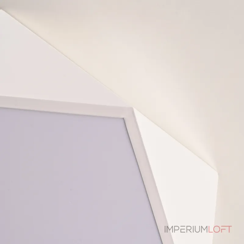 Потолочный светодиодный светильник GEOMETRIC White D40 от ImperiumLoft Потолочный светодиодный светильник GEOMETRIC White D40 от ImperiumLoft