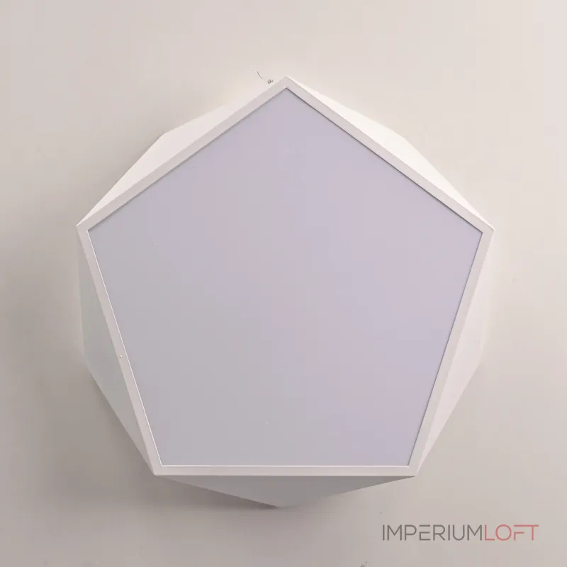 Потолочный светодиодный светильник GEOMETRIC White D40 от ImperiumLoft Потолочный светодиодный светильник GEOMETRIC White D40 от ImperiumLoft