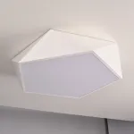 Потолочный светодиодный светильник GEOMETRIC White D40 от ImperiumLoft