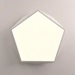 Потолочный светодиодный светильник GEOMETRIC White D60 от ImperiumLoft