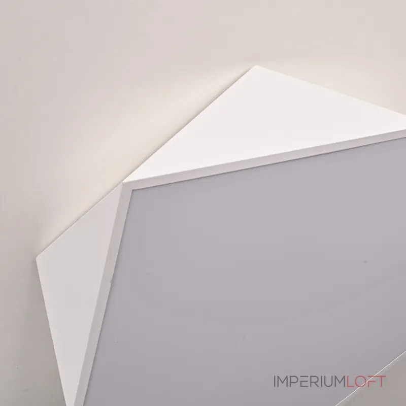 Потолочный светодиодный светильник GEOMETRIC White D60 от ImperiumLoft