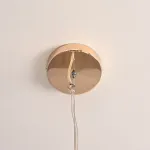 Подвесной светильник Tezani Argent Suspension Pendant lamp 85 gold D50