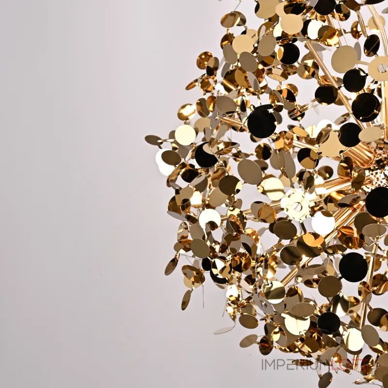 Подвесной светильник Tezani Argent Suspension Pendant lamp 85 gold D50