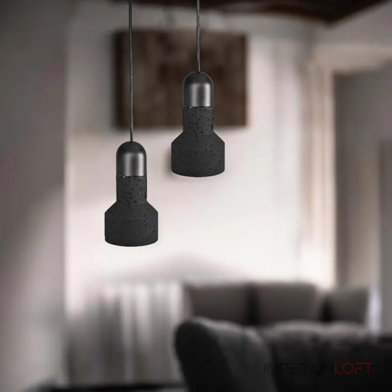 Подвесной светильник JAZZ STONE green brass от ImperiumLoft