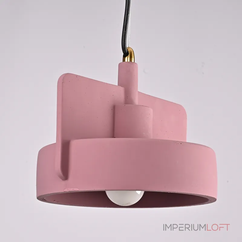 Подвесной бетонный светильник SKOVL A терракот от ImperiumLoft Подвесной бетонный светильник SKOVL A терракот от ImperiumLoft