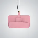 Подвесной бетонный светильник SKOVL A терракот от ImperiumLoft