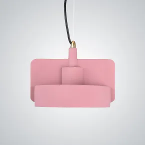 Подвесной бетонный светильник SKOVL A терракот