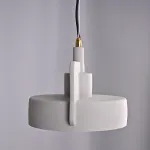 Подвесной бетонный светильник SKOVL A Серый от ImperiumLoft