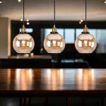 Подвесной светильник Loft Clear Glass Sphere Cloche Дымчатый от ImperiumLoft