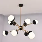 Люстра на штанге Rewire Custom Orb Chandelier in 1950