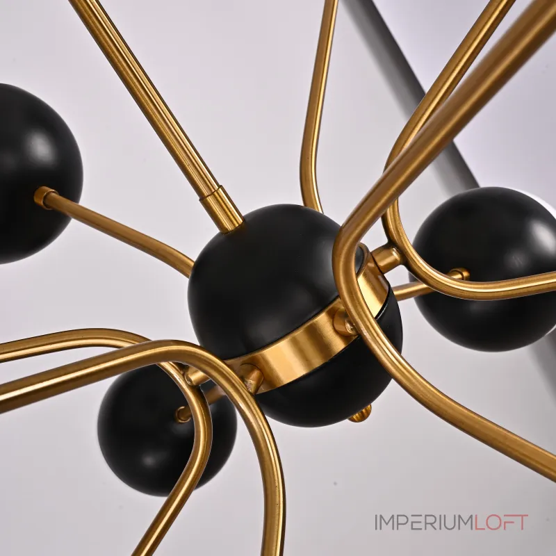 Люстра на штанге Rewire Custom Orb Chandelier in 1950 Люстра на штанге Rewire Custom Orb Chandelier in 1950