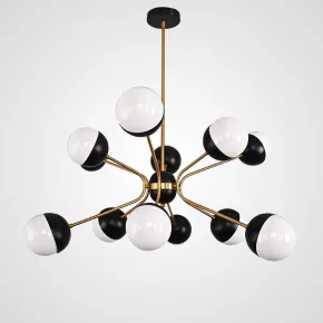 Люстра на штанге Rewire Custom Orb Chandelier in 1950