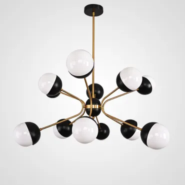 Люстра на штанге Rewire Custom Orb Chandelier in 1950