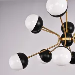 Люстра на штанге Rewire Custom Orb Chandelier in 1950