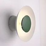 Бра TWIRL SUNSET D25 White/Green от ImperiumLoft