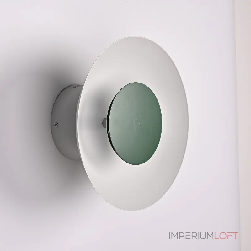 Бра TWIRL SUNSET D25 White/Green от ImperiumLoft