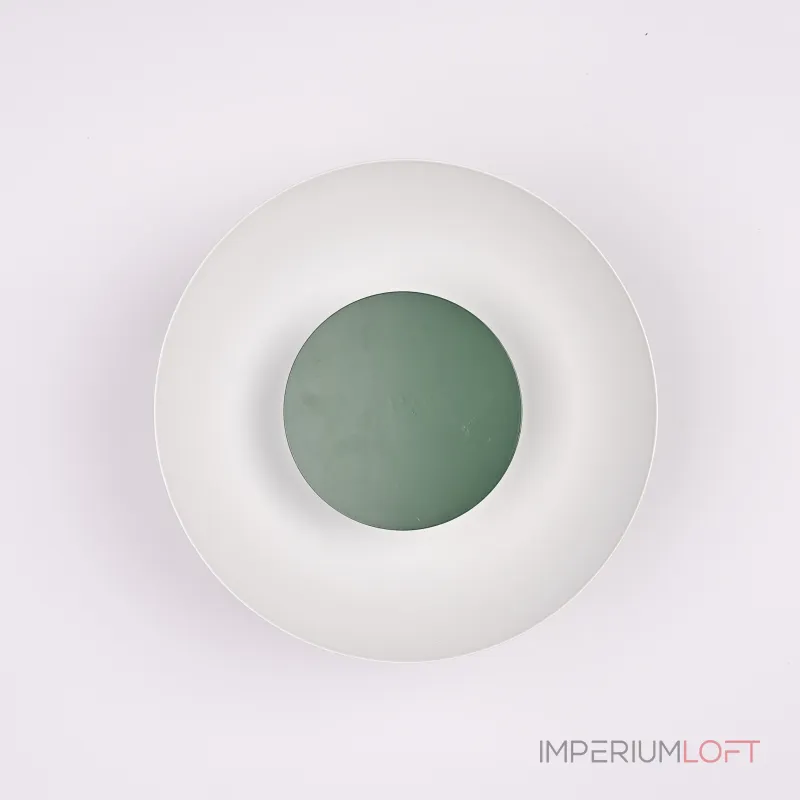 Бра TWIRL SUNSET D25 White/Green от ImperiumLoft