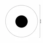 Настенный светильник LEIA D28 от ImperiumLoft