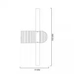 Светодиодный настенный светильник LEIA D35 от ImperiumLoft