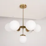 Подвесной светильник Copper Light Chandelier 7 от ImperiumLoft