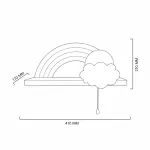 Настенный светильник RAINBOW KIDS WALL от ImperiumLoft