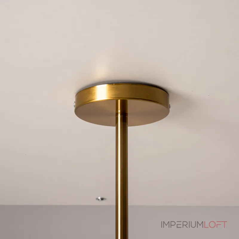 Люстра на штанге LATE D55 Gold от ImperiumLoft