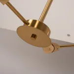 Люстра на штанге LATE D55 Gold от ImperiumLoft