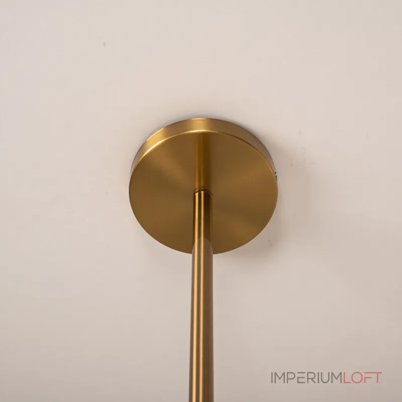 Люстра на штанге LATE D55 Gold от ImperiumLoft