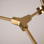 Люстра на штанге LATE D55 Gold от ImperiumLoft