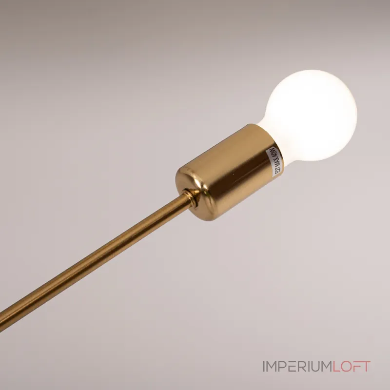 Люстра на штанге LATE D55 Gold от ImperiumLoft