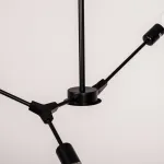 Люстра на штанге LATE D55 Black от ImperiumLoft