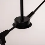 Люстра на штанге LATE D55 Black от ImperiumLoft