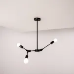 Люстра на штанге LATE D55 Black от ImperiumLoft