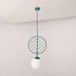 Подвесной светильник LEAF B Green от ImperiumLoft